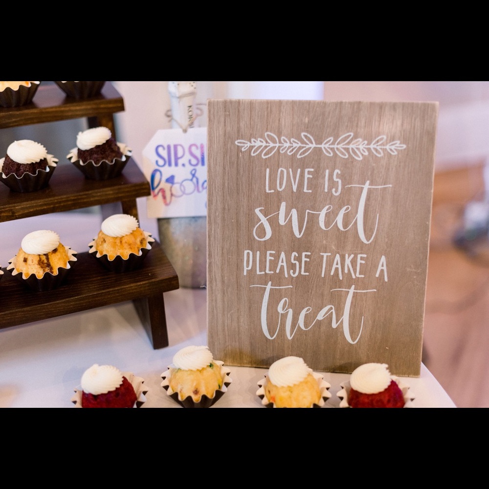 Love is sweet sign